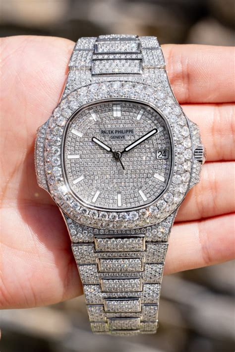 patek philippe nautilus thailand|Patek Philippe Nautilus full diamond.